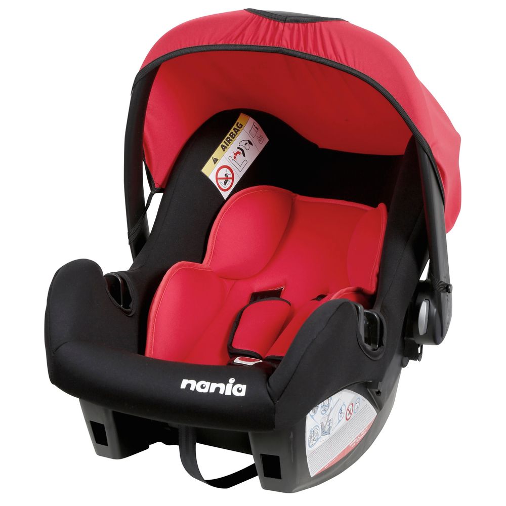 Bebe Conforto 0 A 13kg Nania Ange Accses Rouge Vermelho Lojababystock