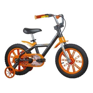 Bicicleta-Infantil-Aro-14-First-Pro-Masculina-Nathor-Preto-e-Laranja-6-28-60-05-115-1