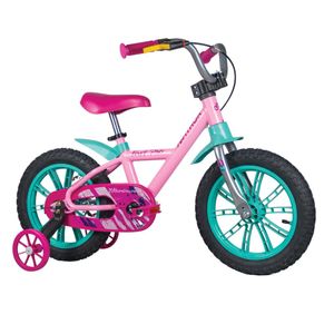 Bicicleta-Aro-14-First-Pro-Feminina-Nathor-Verde-e-Rosa-6-28-60-17-18-1